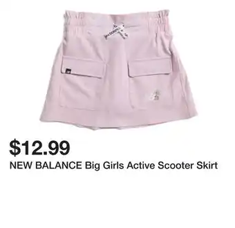 Marshalls NEW BALANCE Big Girls Active Scooter Skirt offer