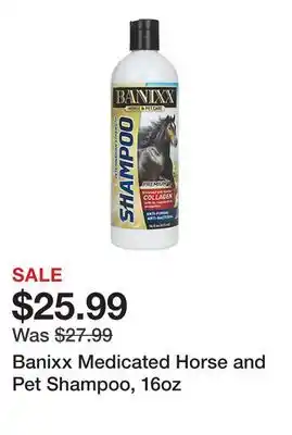 Tractor Supply Company Banixx Medicated Horse and Pet Shampoo, 16oz offer