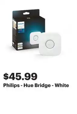 Best Buy Philips - Hue Bridge - White offer