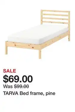 Ikea TARVA Bed frame, pine offer