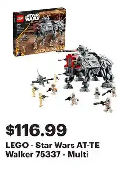 Best Buy LEGO - Star Wars AT-TE Walker 75337 - Multi offer