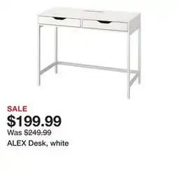 Ikea ALEX Desk, white offer