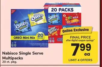 ACME Nabisco Single Serve Multipacks offer