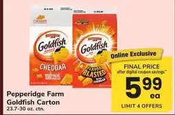 ACME Pepperidge Farm Goldfish Carton offer