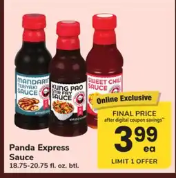 ACME Panda Express Sauce offer