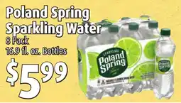 Gristedes Poland Spring Sparkling Water offer