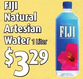 Gristedes FIJI Natural Artesian Water offer