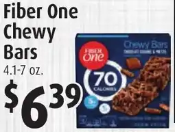 Gristedes Fiber One Chewy Bars offer