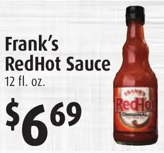 Gristedes Frank's Red Hot Sauce offer