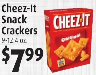 Gristedes Cheez-It Snack Crackers offer