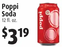 Gristedes Poppi Soda offer