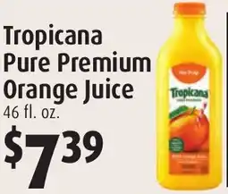 Gristedes Tropicana Pure Premium Orange Juice offer