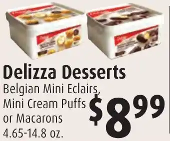 Gristedes Delizza Desserts offer