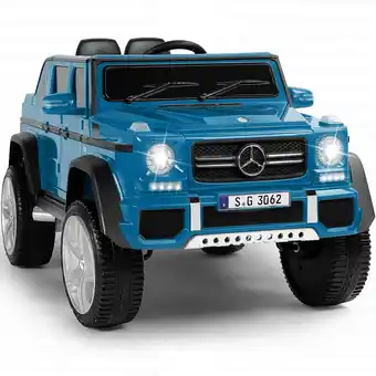 Walmart Costway Mercedes Benz 12V Electric Kids Ride On Car RC Remote Control W/Trunk, Blue offer