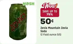 Grocery Outlet Mountain Zevia Soda offer