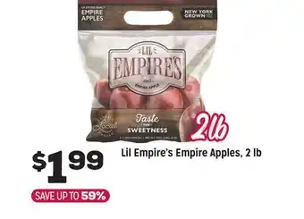 Grocery Outlet Lil Empire's Empire Apples, 2LB offer