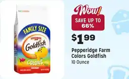 Grocery Outlet Colors Goldfish offer