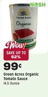 Grocery Outlet Organic Tomato Sauce offer