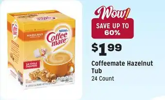 Grocery Outlet Hazelnut Tub offer