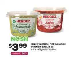 Grocery Outlet Herdez Traditional Mild Guacamole or medium Salsa, 15 oz offer