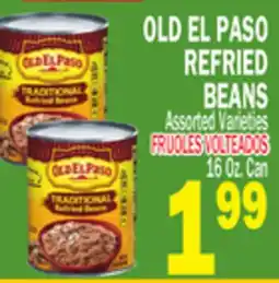 Bravo Supermarkets OLD EL PASO REFRIED BEANS offer