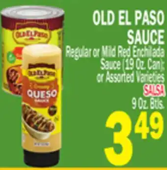 Bravo Supermarkets OLD EL PASO SAUCE offer