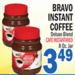 Bravo Supermarkets BRAVO INSTANT COFFEE offer