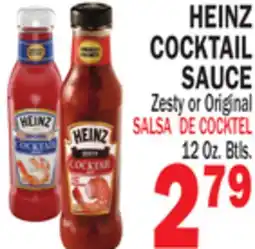 Bravo Supermarkets HEINZ COCKTAIL SAUCE offer