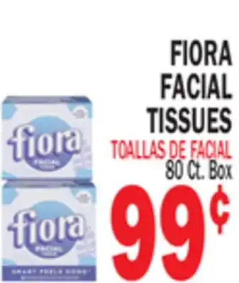 Bravo Supermarkets FIORA FACIAL TISSUES offer