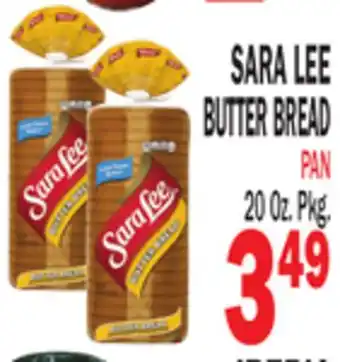 Bravo Supermarkets SARA LEE BUTTER BREAD offer