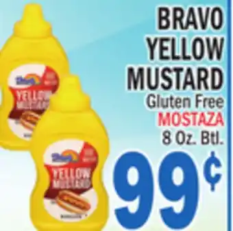 Bravo Supermarkets BRAVO YELLOW MUSTARD offer