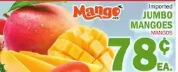 Bravo Supermarkets JUMBO MANGOES offer