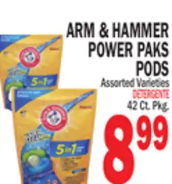 Bravo Supermarkets ARM & HAMMER POWER PAKS offer