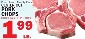 Bravo Supermarkets CENTER CUT PORK CHOPS offer