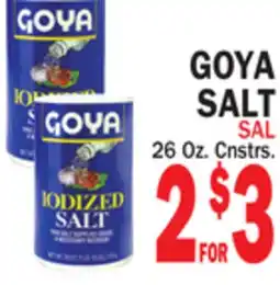 Bravo Supermarkets GOYA SALT offer