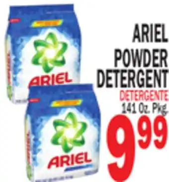 Bravo Supermarkets ARIEL POWDER DETERGENT offer