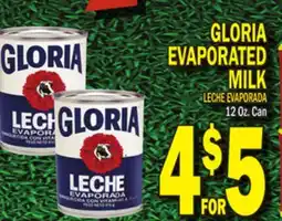 Bravo Supermarkets GLORIA EVAPORATED MILK offer