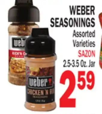 Bravo Supermarkets WEBER SEASONINGS offer