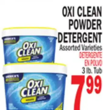 Bravo Supermarkets OXI CLEAN POWDER DETERGENT offer