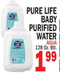 Bravo Supermarkets PURE LIFE BABY PURIFIED WATER offer