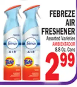 Bravo Supermarkets FEBREZE AIR FRESHENER offer