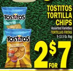 Bravo Supermarkets TOSTITOS TORTILLA CHIPS offer