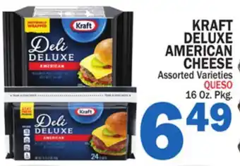 Bravo Supermarkets KRAFT DELUXE AMERICAN CHEESE offer