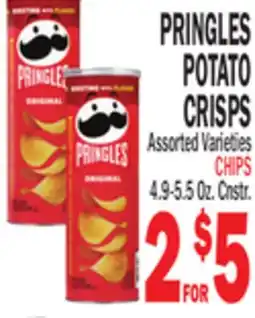 Bravo Supermarkets PRINGLES POTATO CRISPS offer