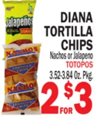 Bravo Supermarkets DIANA TORTILLA CHIPS offer