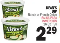 Bravo Supermarkets DEAN'S DIP offer