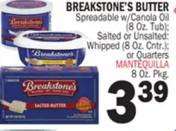 Bravo Supermarkets BREAKSTONE'S BUTTER offer