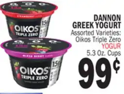 Bravo Supermarkets DANNON GREEK YOGURT offer