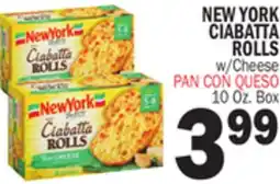 Bravo Supermarkets NEW YORK CIABATTA ROLLS offer