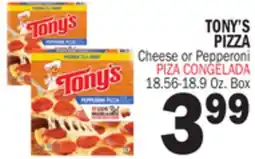 Bravo Supermarkets TONY'S PIZZA offer